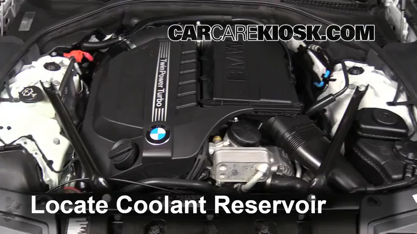 2011 BMW 535i 3.0L 6 Cyl. Turbo Coolant (Antifreeze) Fix Leaks